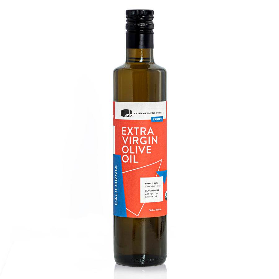 Extra Virgin Olive Oil: California Organic Bottle