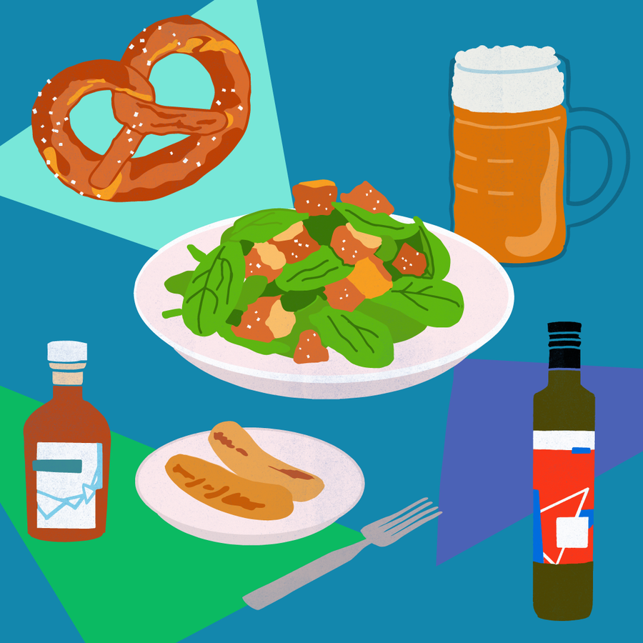 Kale & Pretzel Salad