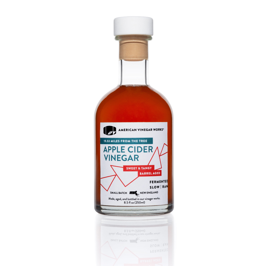 19.53 Miles From The Tree Apple Cider Vinegar front view — raw ACV
