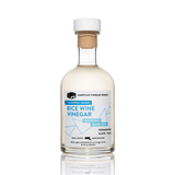 A bottle of American Vinegar Works California Junmai Rice Wine Vinegar