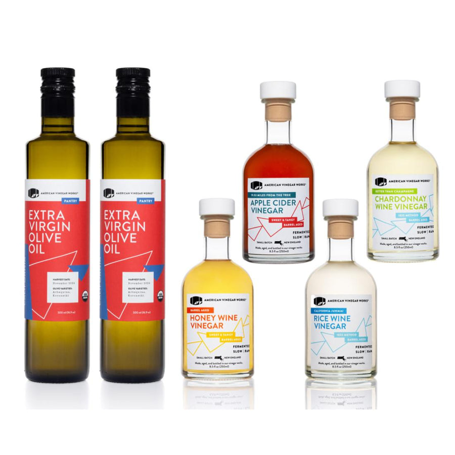 Set 3: California Organic Olive Oil & Four Vinegars