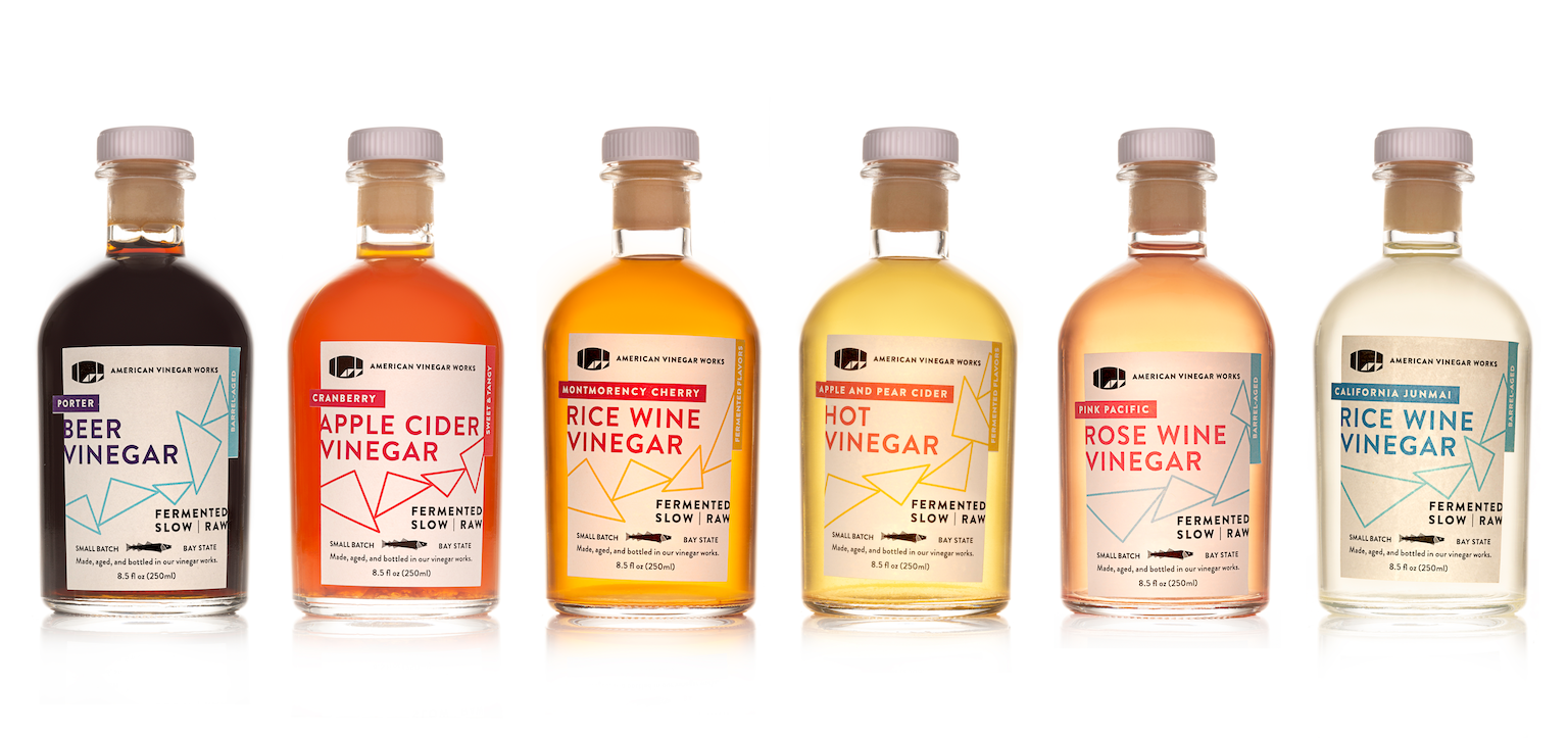 American Vinegar Works — Vinegar Tote & Custom Box Set(You Pick 4 Bottles)