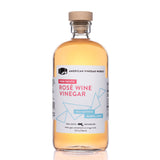 American Vinegar Works Rosé Wine Vinegar large bottle front view — craft rosé vinegar