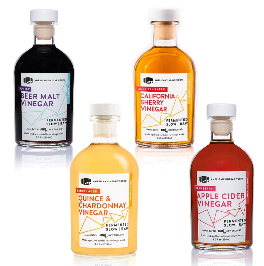 Explore Kitchen Vinegars Four Pack