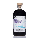 Porter Beer Malt Vinegar 32oz bottle front view — craft malt vinegar