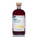 American Vinegar Works Red Wine Vinegar large 32oz bottle front view — craft red wine vinegar